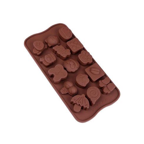 AussieSuperStore Homeware Supplies Silicone Ice Cube Tray Chocolate Cake Mold Cookie Candy Jelly Mould Baking Tool Silicone Ice Cube Tray Cake Mold Cookie Candy Jelly Mould Baking Tool CBSILICARTOONMOLD